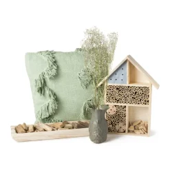 Droogbloem gipskruid - wit - 60 cm