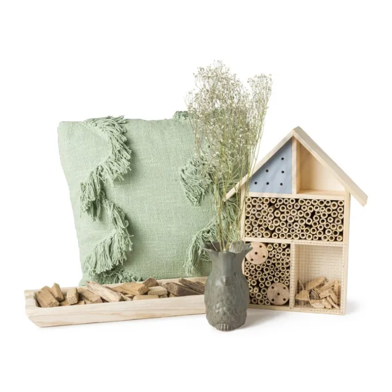 Droogbloem gipskruid - wit - 60 cm