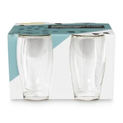 Dubbelwandige glazen - 350 ml - set van 4