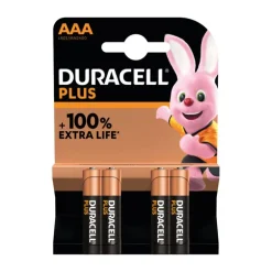 Duracell AAA batterijen - set van 4