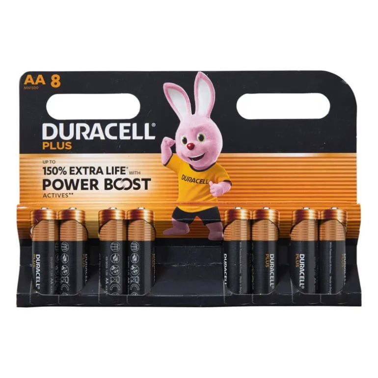 Duracell power boost AA batterijen - set van 8