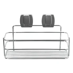 Easy lock doucherekje - chroom - 28x10x12 cm