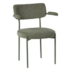 Eetkamerstoel Elvis - groen - 79x57x52 cm