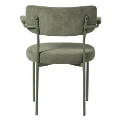 Eetkamerstoel Elvis - groen - 79x57x52 cm