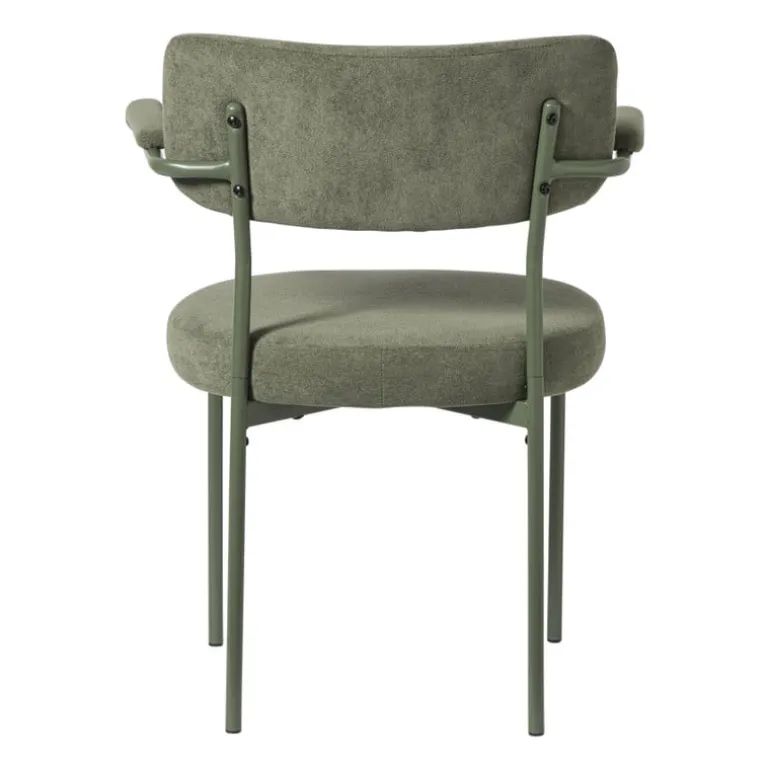 Eetkamerstoel Elvis - groen - 79x57x52 cm