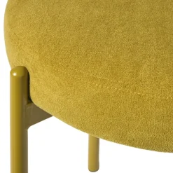 Eetkamerstoel Elvis - okergeel - 79x57x52 cm