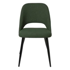 Eetkamerstoel Leonardo - groen - 82.5x61.5x48.5 cm