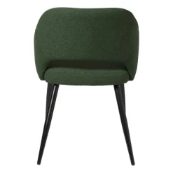 Eetkamerstoel Leonardo met armleuning - groen - 81x62.5x56 cm