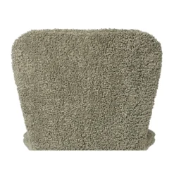 Eetkamerstoel Liz - groen - teddy - 83.5x55x45.4 cm