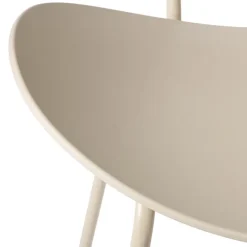 Eetkamerstoel Paula - beige - 81x52x50 cm