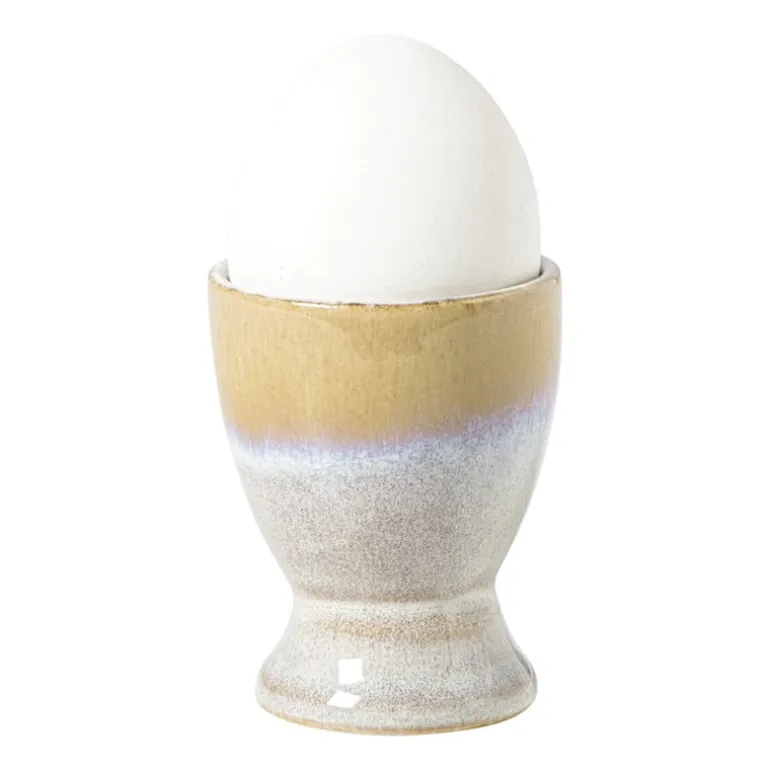 Eierdopje roots - oker - ø5x5.9 cm