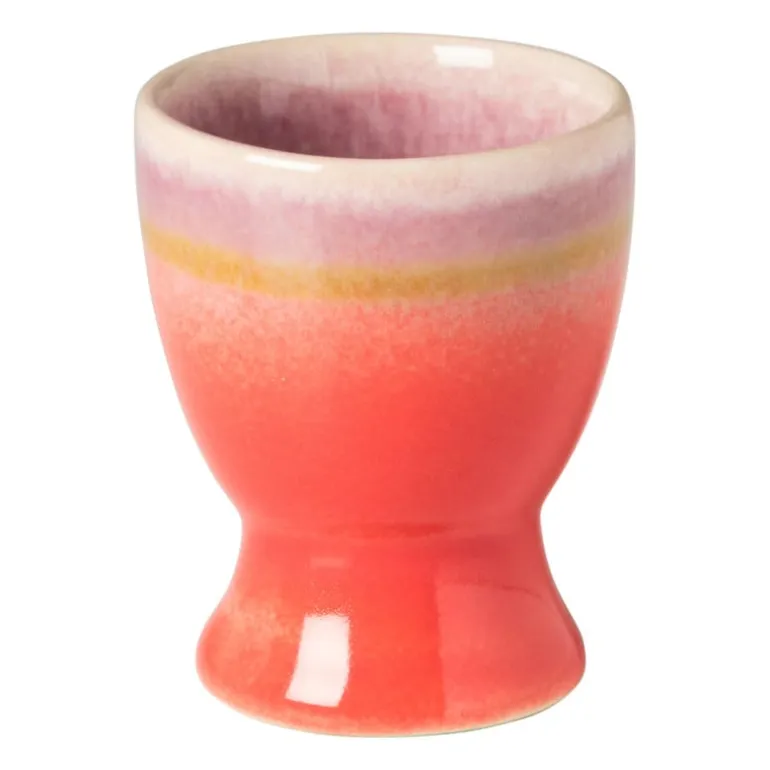 Eierdopje Roots - rood/paars - ø5x5.9 cm