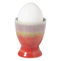 Eierdopje Roots - rood/paars - ø5x5.9 cm