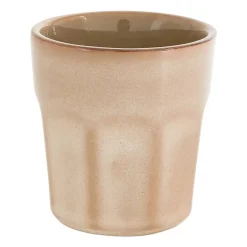 Espressokopje facet - beige - 100 ml