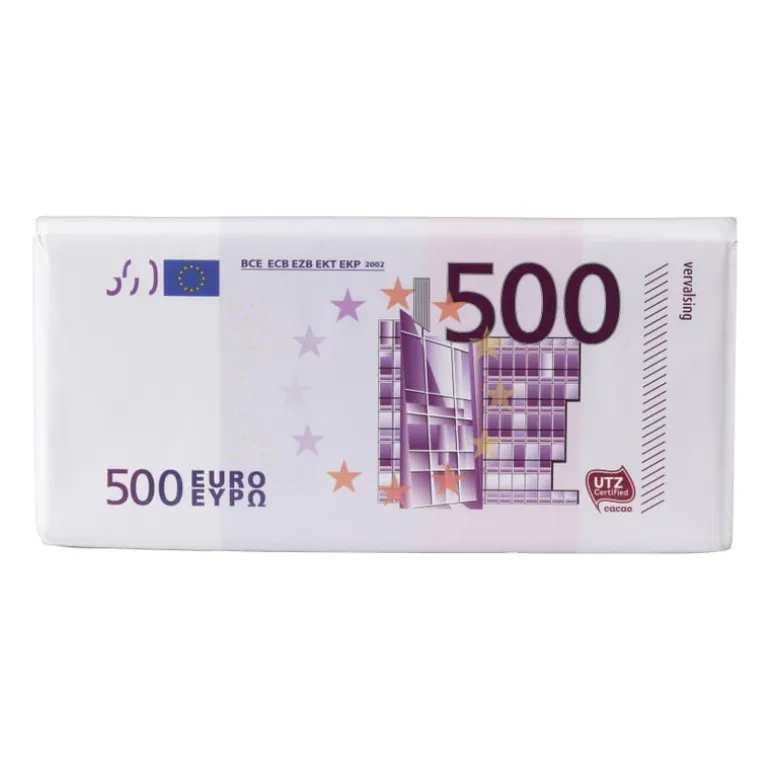 Eurobiljet melkchocolade - 100 gram