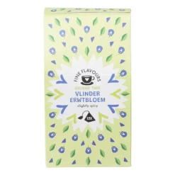 Fine flavours groene thee - vlindererwt - 15 piramide zakjes