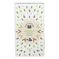 Fine flavours kruiden thee - moringa kaneel - 15 piramide zakjes