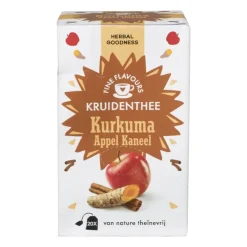 Fine flavours kruidenthee - kurkuma appel kaneel - 20 zakjes