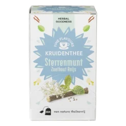 Fine Flavours kruidenthee - sterrenmunt - 20 zakjes