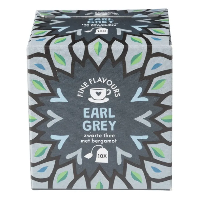 Fine Flavours zwarte thee - Earl Grey - 10 zakjes