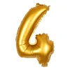 Folieballon - cijfer 4