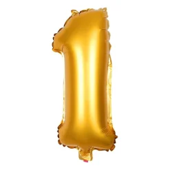 Folieballon - cijfer 1
