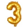 Folieballon - cijfer 3