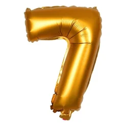 Folieballon - cijfer 7