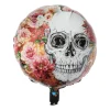 Folieballon Day of the Dead - multikleur - ø45 cm