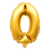 Folieballon XL - cijfer 0 - 60 cm