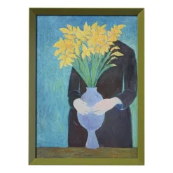 Fotolijst - groen - 13x18 cm