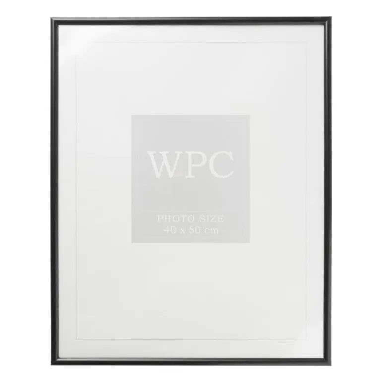 Fotolijst - zwart - 40x50 cm