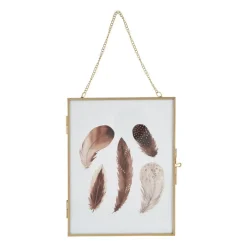 Fotolijst aan ketting - goud - 18x23 cm