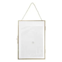 Fotolijst aan ketting staand - goud - 21x30 cm