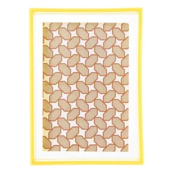 Fotolijst acryl - geel - 10x15 cm