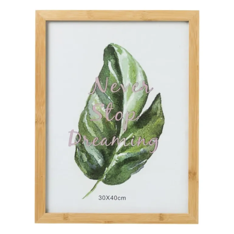 Fotolijst bamboe - 30x40 cm