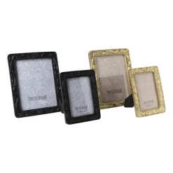 Fotolijst barok - zwart - 10x15 cm
