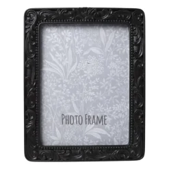 Fotolijst barok - zwart - 15x20 cm