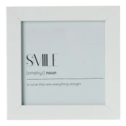 Fotolijst basic - 10x10 cm - wit