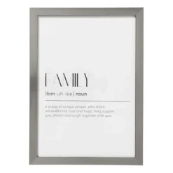 Fotolijst basic - zilver - 21x30 cm