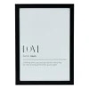 Fotolijst basic - zwart - 21x30 cm