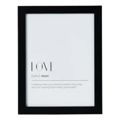 Fotolijst basic - zwart - 15x20 cm