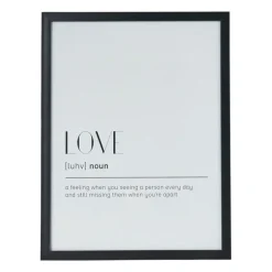 Fotolijst basic - zwart - 30x40 cm