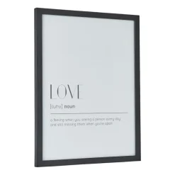 Fotolijst basic - zwart - 30x40 cm