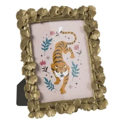 Fotolijst ginkgo - goud - 15x20 cm