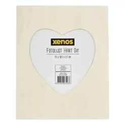 Fotolijst hart DIY - 24x19.5x0x7 cm