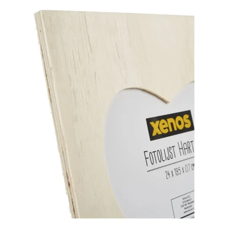 Fotolijst hart DIY - 24x19.5x0x7 cm