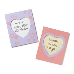 Fotolijst hart DIY - 24x19.5x0x7 cm