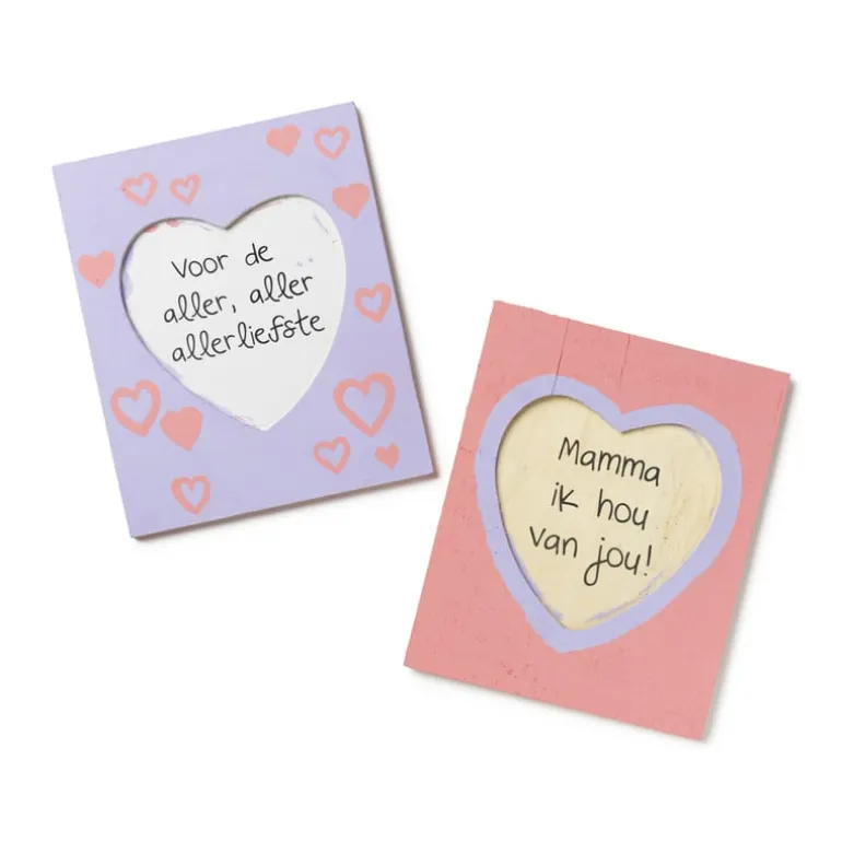 Fotolijst hart DIY - 24x19.5x0x7 cm