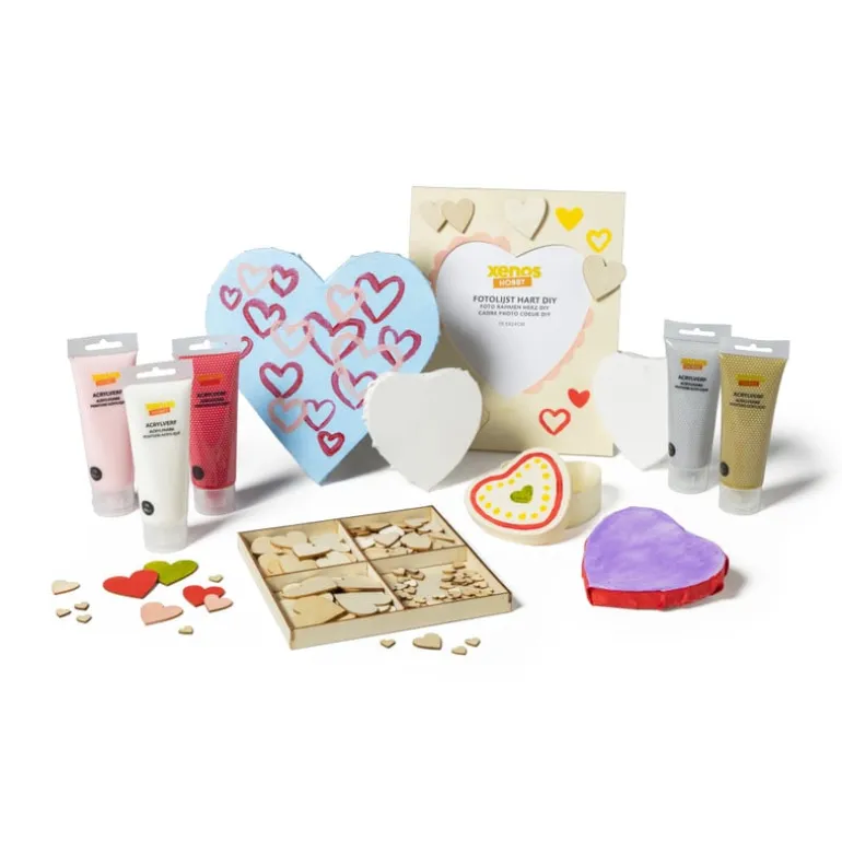 Fotolijst hart DIY - 24x19.5x0x7 cm